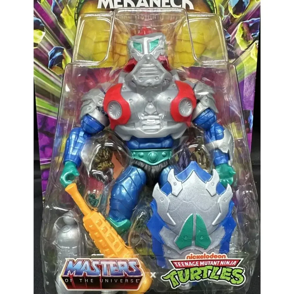Masters of the Universe TMNT Origins Turtles of Grayskull Mekaneck Figure New